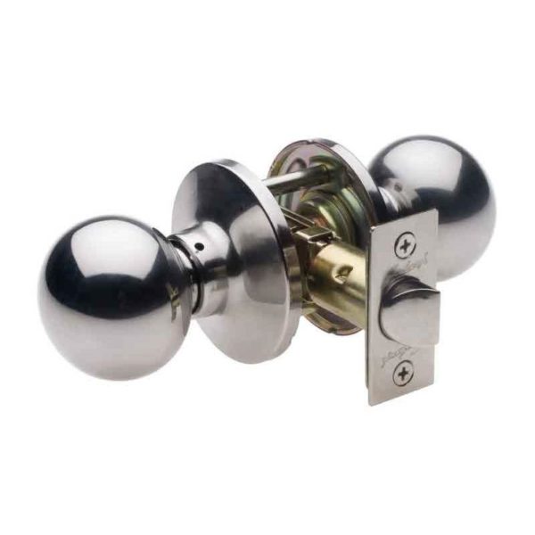 Gainsborough Contractor Terrace Privacy Set. Polished Stainless Steel.